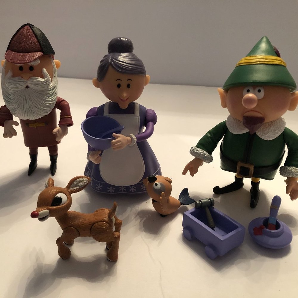 Santa & Friends 2002 Memory Lane Rudolph & The Island of Misfit Toys